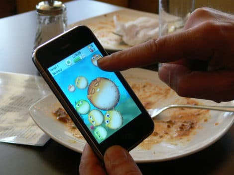 Gamecom - Geblubber auf dem Smartphone